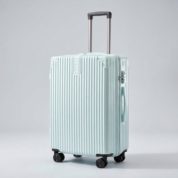 Stijlvolle retro reiskoffer voor zorgeloos reizen en lange vakanties.