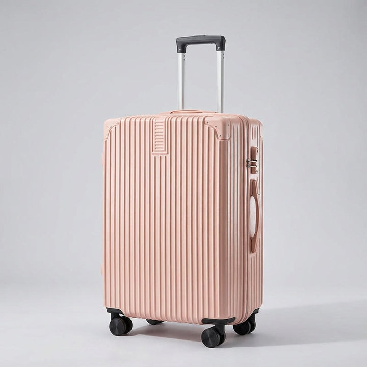 Retro trolley koffer Casevo, perfect voor gemakkelijke verplaatsing van uw bagage.