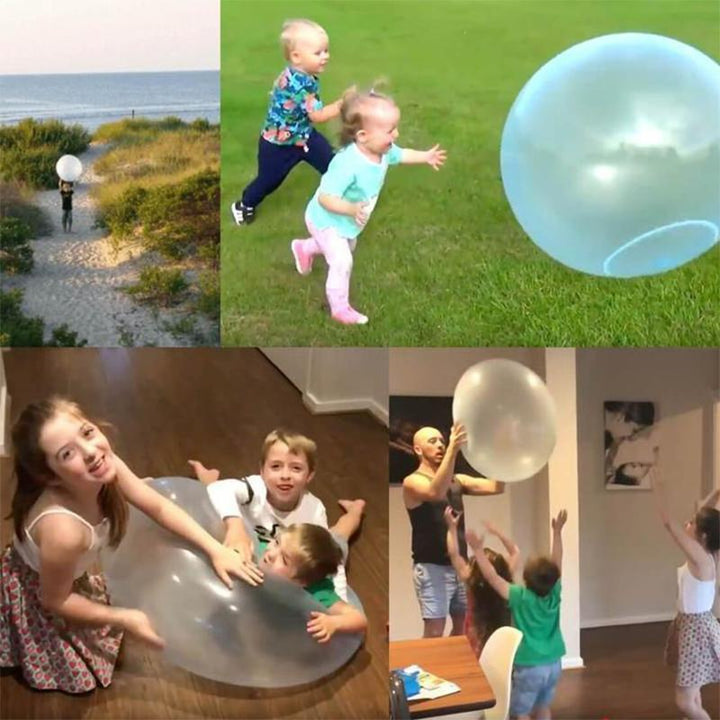 Familieplezier met de veelzijdige opblaasbare bal