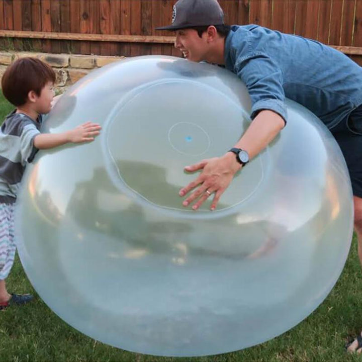 Bubble bal, makkelijk op te blazen en op te bergen