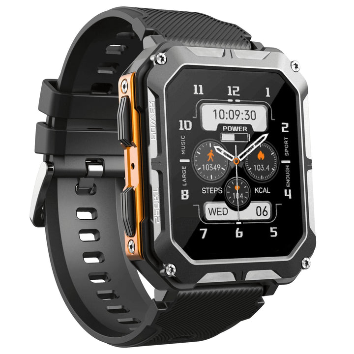 Onverwoestbare ArmorTime activiteitstracker. Dit duurzame unisex horloge is ideaal voor avonturiers en outdoor sporten.