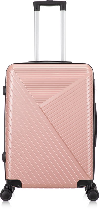 Robuuste Cordoba reiskoffer met krasbestendig oppervlak, essentiële bagage voor elke avontuurlijke vakantie.