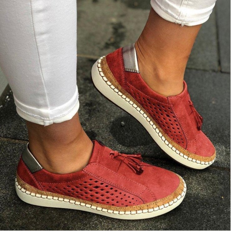 Stijlvolle blauwe dames comfortschoenen met orthopedische ondersteuning. Perfecte casual zomerstijl en ademend.
