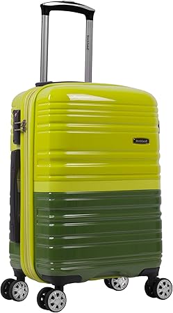 Details van het sterke en krasbestendige hardcase materiaal van de "Cotton Candy" handbagage koffer.