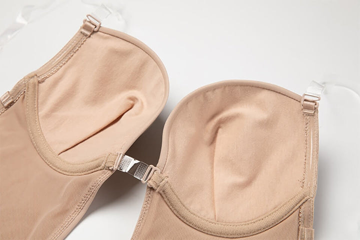 Dames rugloze body shaper BH, onzichtbaar, vormt silhouette, elegante pasvorm, platte buik, ideaal voor rugloze kleding