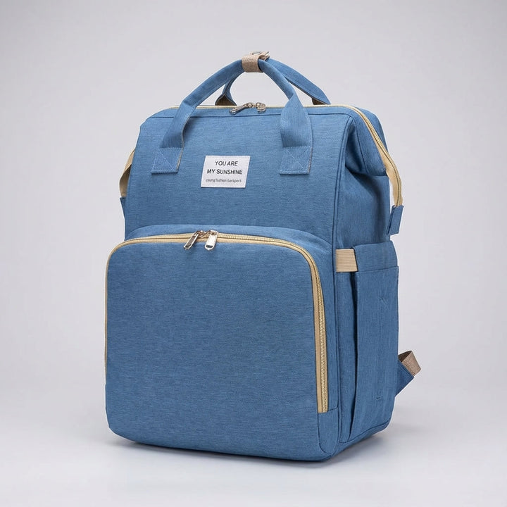 Comfortabele en ruime luiertas rugzak, speciaal ontworpen om het leven van ouders gemakkelijker te maken.