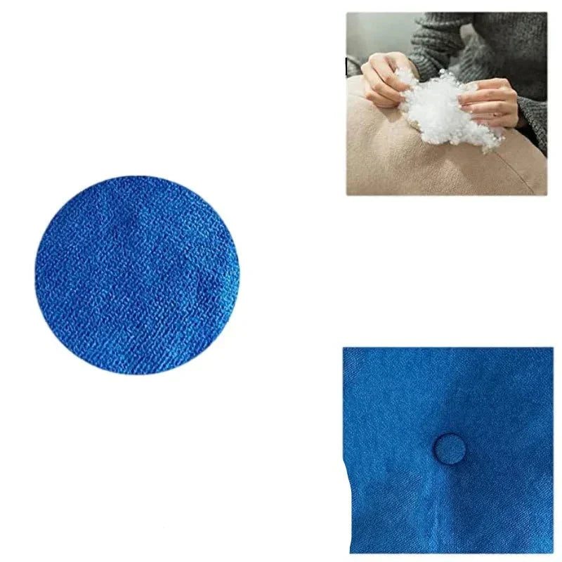 Rond Meditatie- en Yogakussen, zachte stof, ergonomisch, ideaal voor meditatie, yoga, decoratief vloerkussen.
