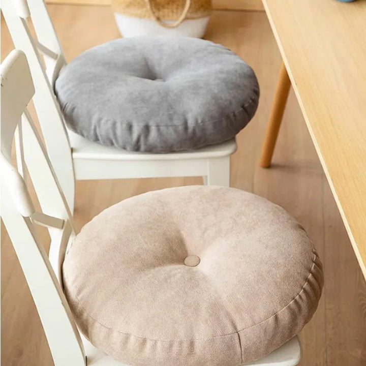 Rond Meditatie- en Yogakussen, zachte stof, ergonomisch, ideaal voor meditatie, yoga, decoratief vloerkussen.