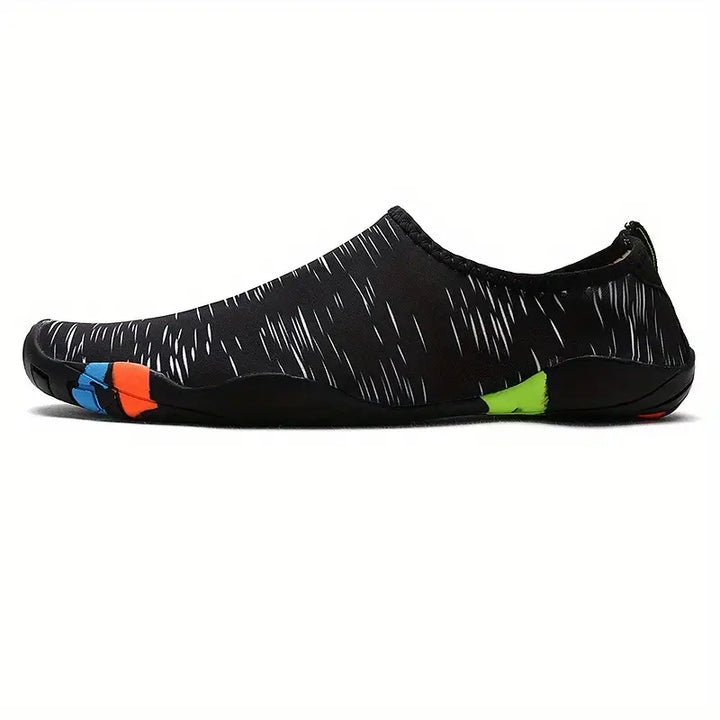 Heren waterschoenen in blauw, antislip en comfortabel voor strandactiviteiten