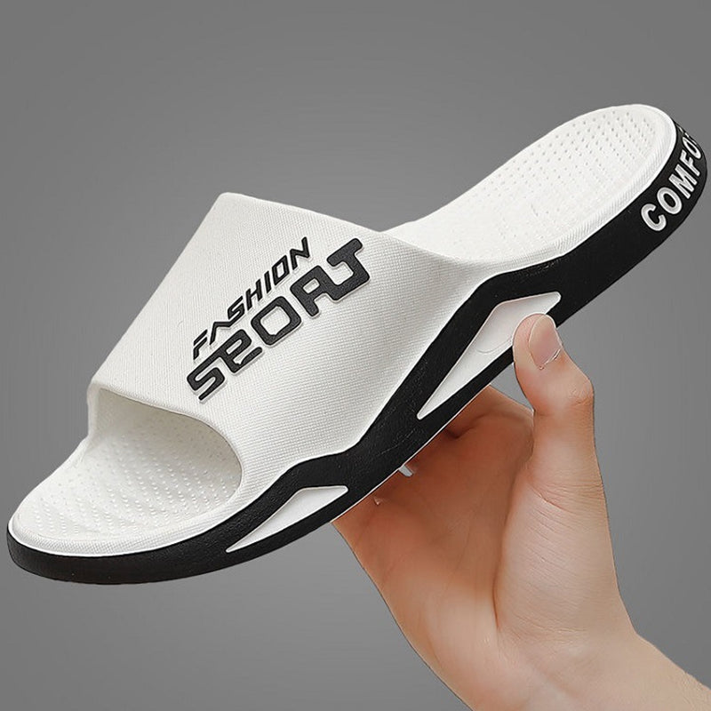 Antislip en ademende unisex sportsandalen, stijlvol tweekleurig in Geel+Zwart, perfect voor actieve dagen.