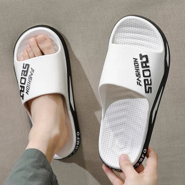 Antislip en ademende unisex sportsandalen, stijlvol tweekleurig in Geel+Zwart, perfect voor actieve dagen.