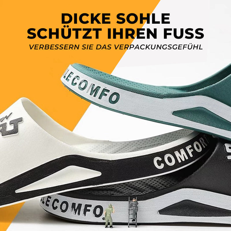 Antislip en ademende unisex sportsandalen, stijlvol tweekleurig in Geel+Zwart, perfect voor actieve dagen.