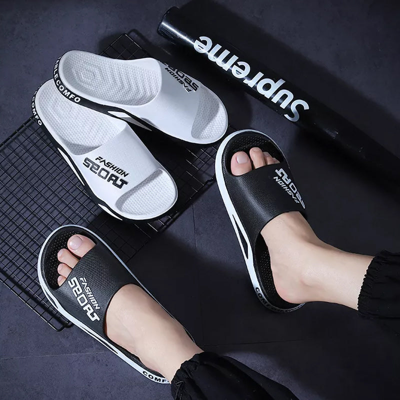 Antislip en ademende unisex sportsandalen, stijlvol tweekleurig in Geel+Zwart, perfect voor actieve dagen.