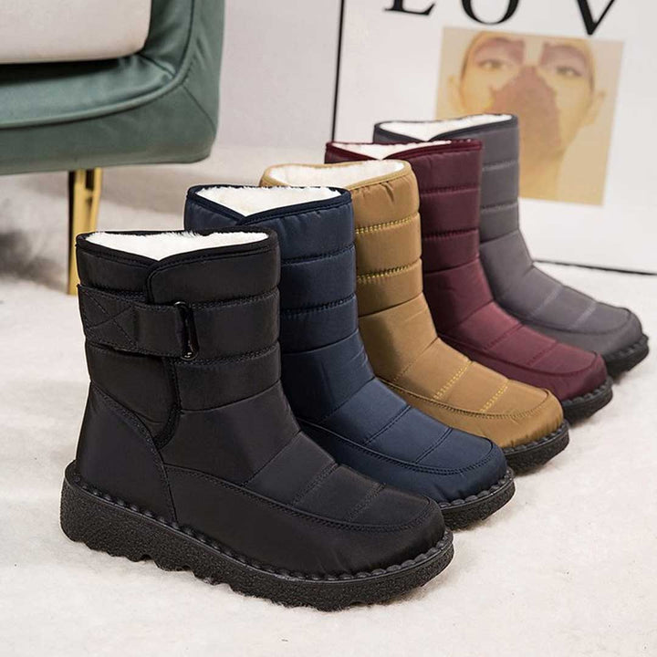 Dames winterlaarzen met antislip zool