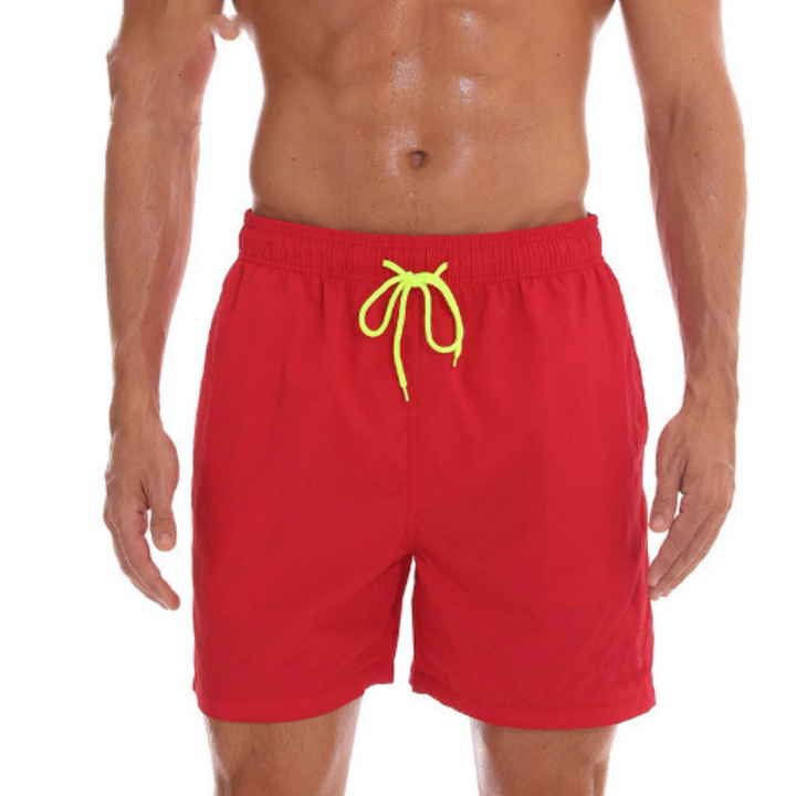 Sneldrogende heren zwemshorts, modern, kleurrijk, met zakken, ideaal voor het strand, biedt comfort en snelle droging