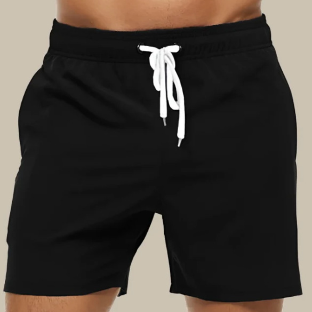 Sneldrogende heren zwemshorts, modern, kleurrijk, met zakken, ideaal voor het strand, biedt comfort en snelle droging