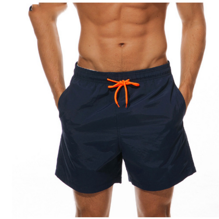 Sneldrogende heren zwemshorts, modern, kleurrijk, met zakken, ideaal voor het strand, biedt comfort en snelle droging