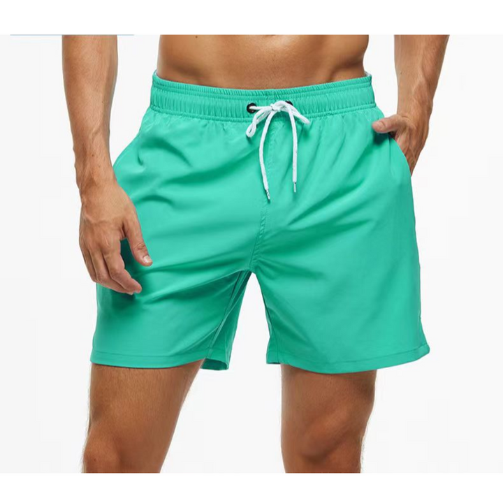 Sneldrogende heren zwemshorts, modern, kleurrijk, met zakken, ideaal voor het strand, biedt comfort en snelle droging