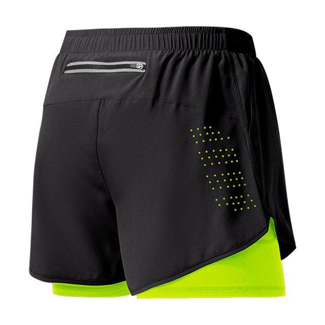 Sneldrogende heren hardloopshorts met rits, zwart, ademend, ideaal voor sport en fitness, maat M