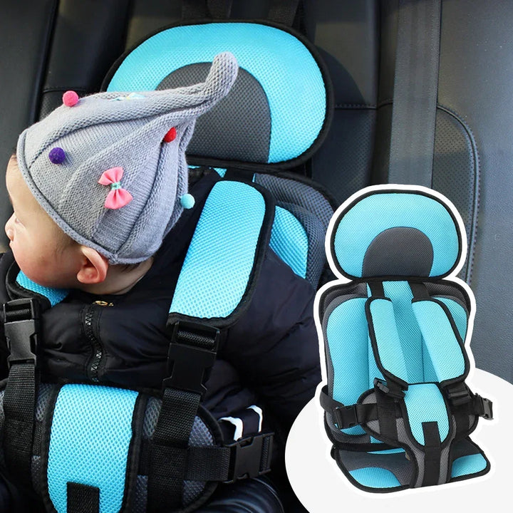 Veilige autostoel voor kinderen, ergonomisch, met zijdelingse botsbescherming, eenvoudige installatie, wasbare hoezen, modern uiterlijk.