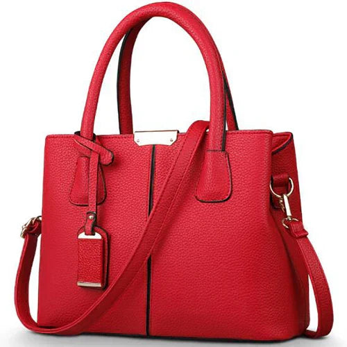 Zwarte dames crossbody tas van kunstleer, elegant en ruim, voor stijlvolle vrouwen in het dagelijks leven en bij gelegenheden.