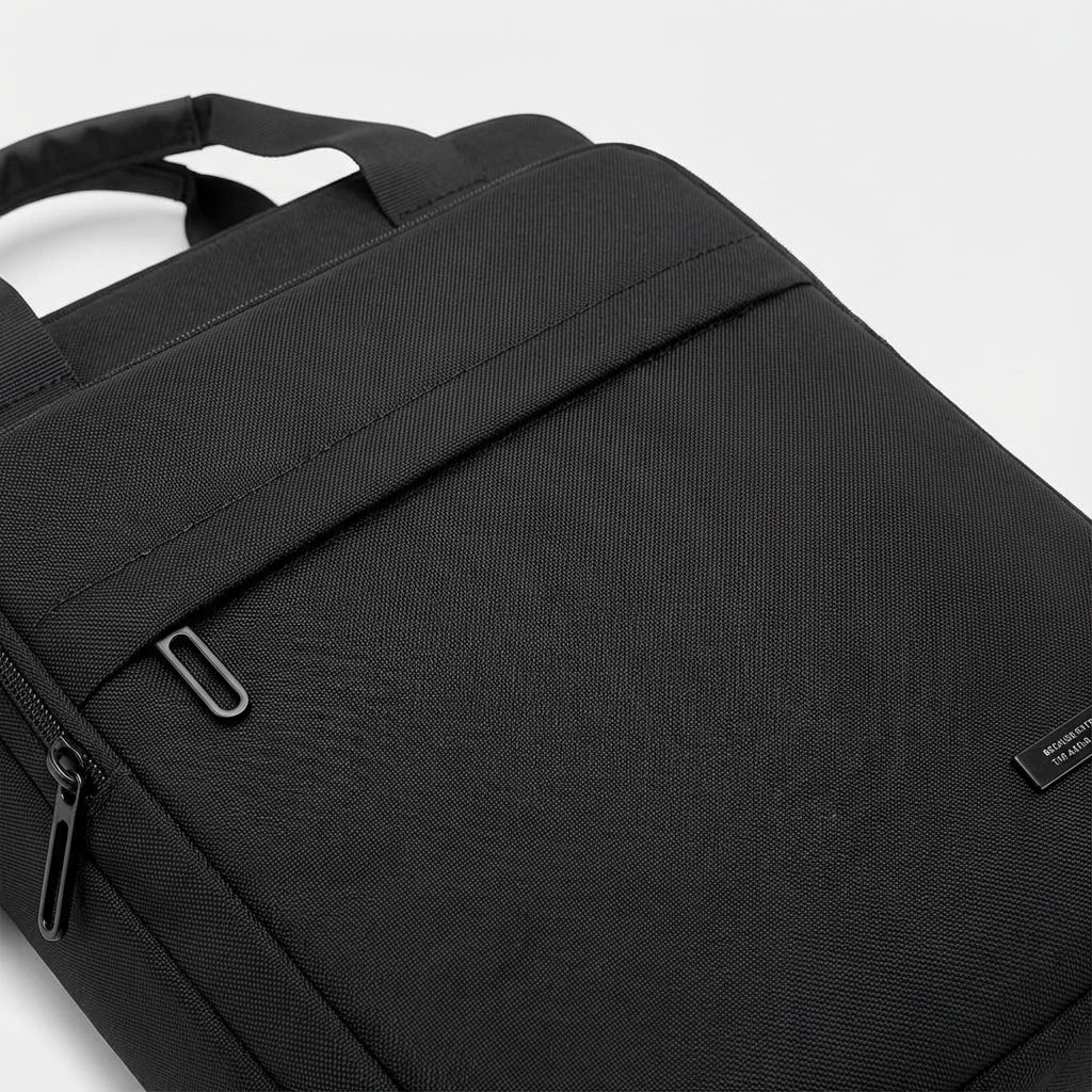 Organiserende unisex zakelijke schoudertas Vaylor, ideaal als compacte laptoptas of reistas voor professionals.