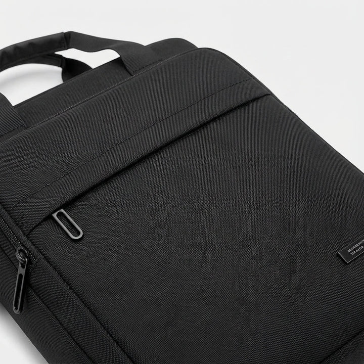 Organiserende unisex zakelijke schoudertas Vaylor, ideaal als compacte laptoptas of reistas voor professionals.