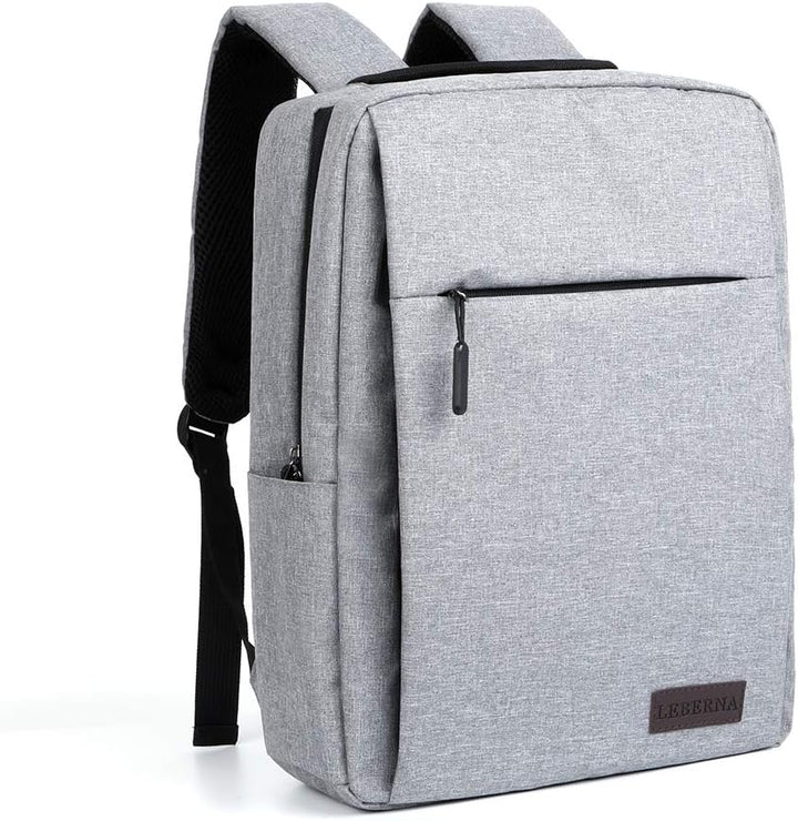 Slanke waterdichte laptoprugzak met USB-poort, ideaal voor forensen, studenten en dagelijks gebruik.
