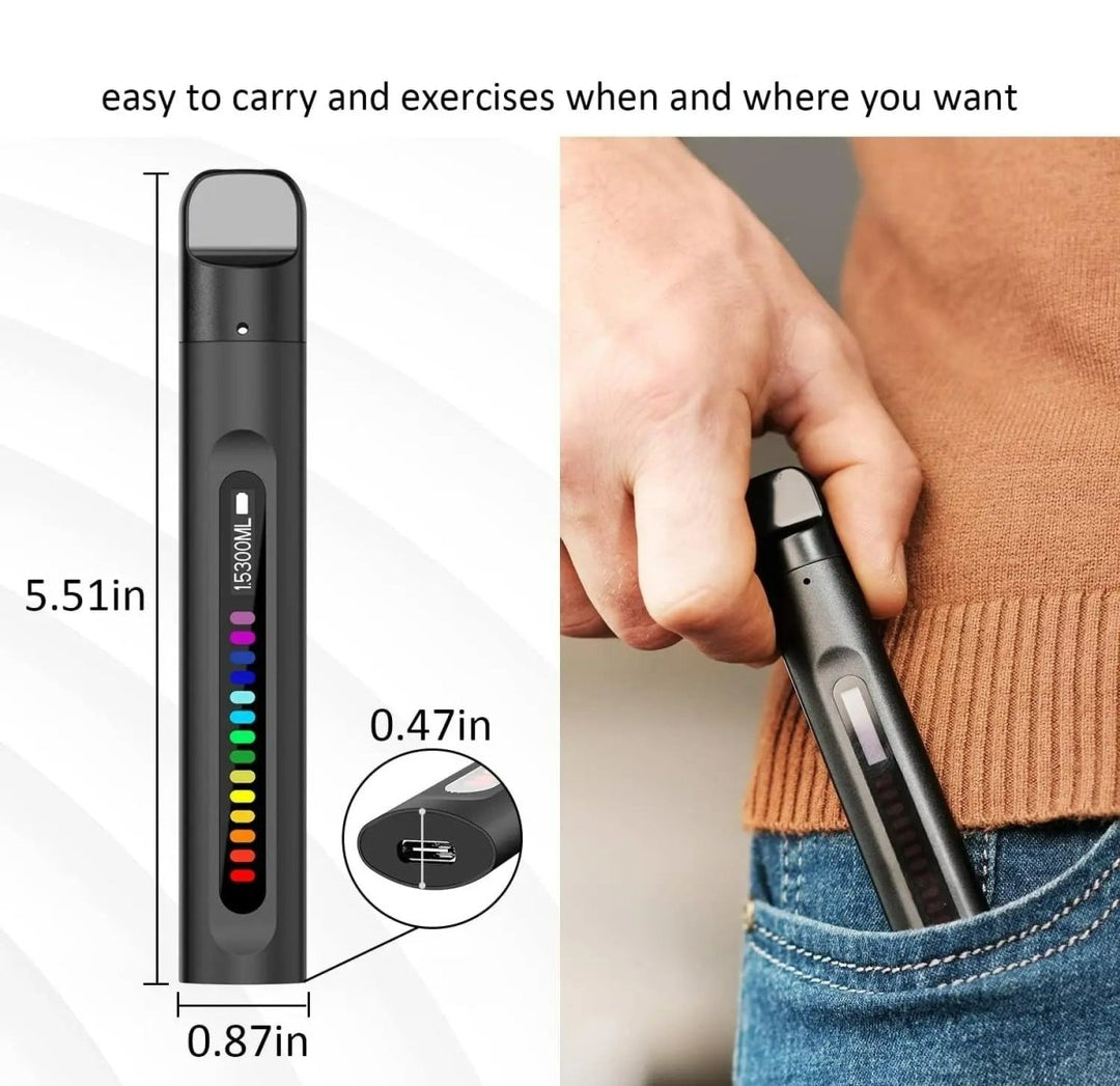Essentiële BreathBoost ademtrainer voor atleten en iedereen die longcapaciteit en uithoudingsvermogen wil optimaliseren.