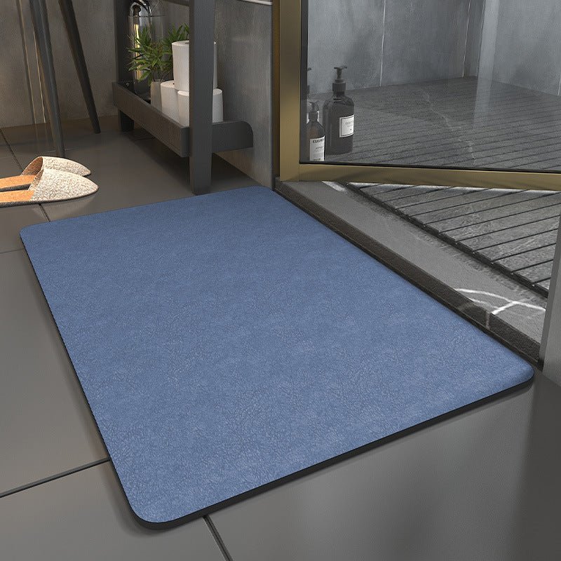 Sneldrogende DryStep antislip badmat voor een veilige en droge badkamer. Vochtabsorberend badkamertextiel.