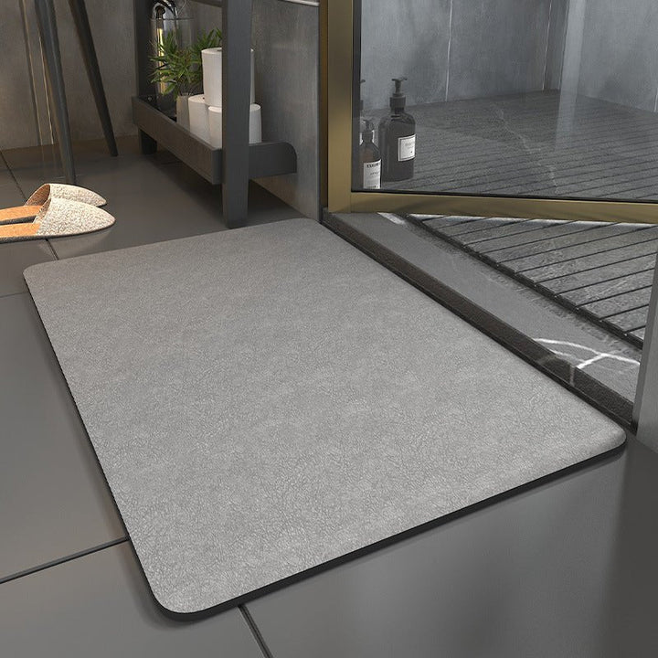 Comfortabele en hygiënische DryStep badkamermat, wasbaar en vocht absorberend. Ideaal voor elk interieur.