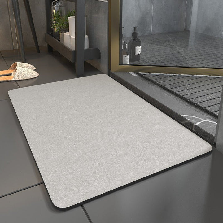 Luxe DryStep badkamermat: zacht, vocht absorberend en sneldrogend. Een comfortabele toevoeging aan je badkamer.