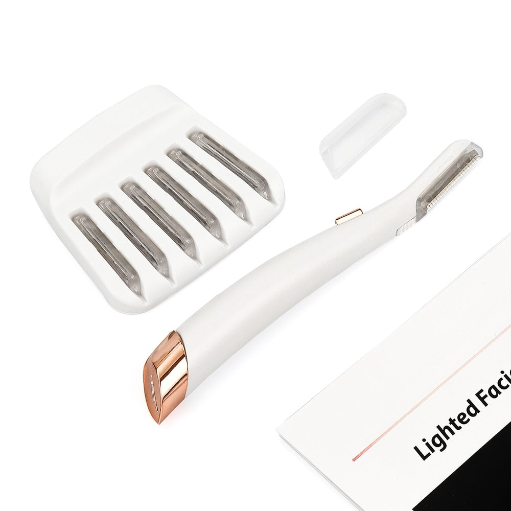 SoftSkin™ pijnloze gezichtshaar verwijderaar voor dames, voor een gladde, zijdezachte huid. Ideaal voor gezichtsverzorging.