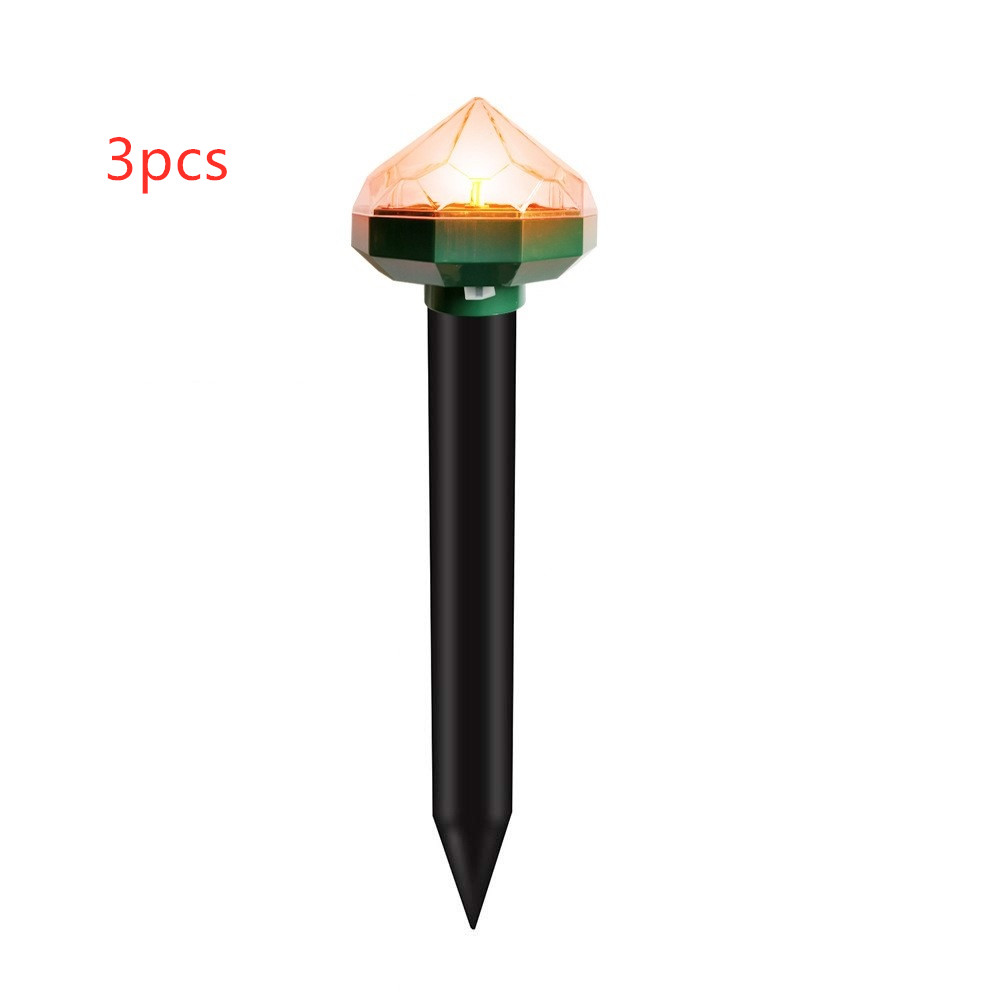 Dierenverjager op zonne-energie: effectieve, weerbestendige bescherming tegen knaagdieren met zonne-energie in de tuin, milieuvriendelijk