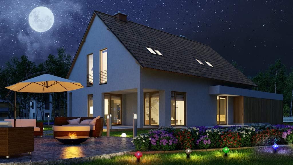 Dierenverjager op zonne-energie: effectieve, weerbestendige bescherming tegen knaagdieren met zonne-energie in de tuin, milieuvriendelijk