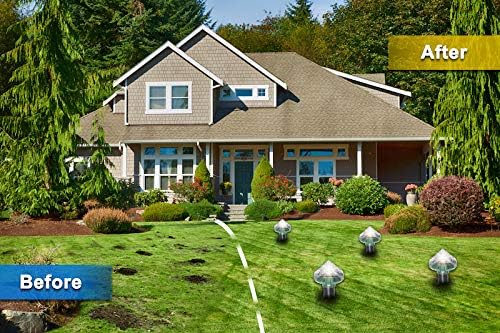 Dierenverjager op zonne-energie: effectieve, weerbestendige bescherming tegen knaagdieren met zonne-energie in de tuin, milieuvriendelijk