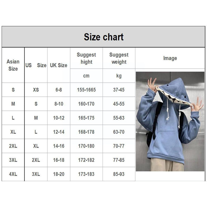 Unieke en speelse haai hoodie, comfortabel unisex cadeau, perfecte trui voor streetwear en mode.