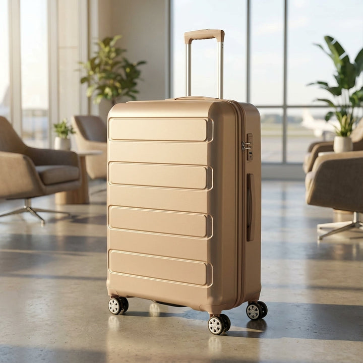 SpinCore hardshell uitbreidbare spinner koffer voor zorgeloos reizen. Duurzame, lichtgewicht bagage.