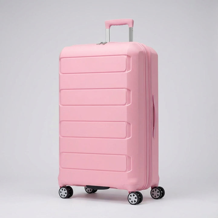 Stapel SpinCore hardshell uitbreidbare reiskoffers. Ruime en duurzame bagage voor zorgeloos reizen.