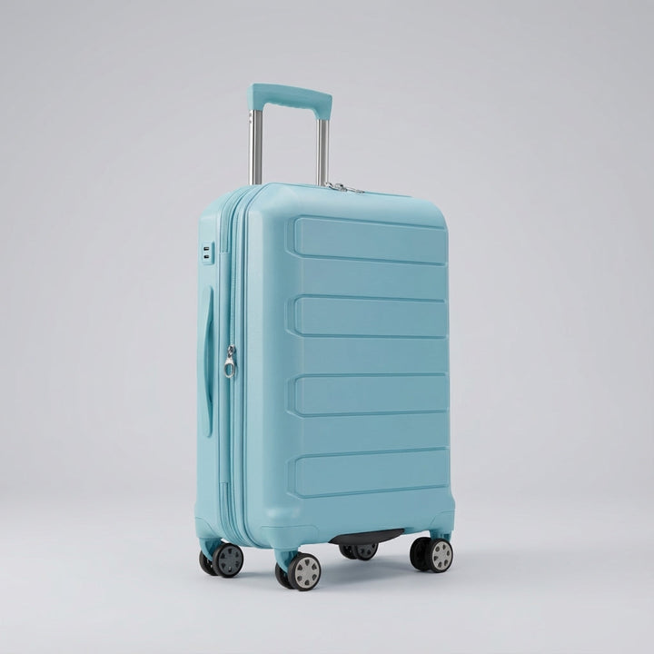 Uitbreidingsfunctie op de SpinCore hardshell spinner koffer. Extra ruimte voor je reiskoffer bagage.