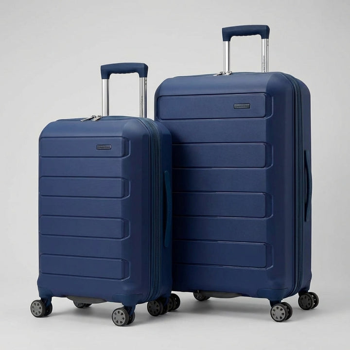 Veilige SpinCore hardshell reiskoffer, uitbreidbare spinner bagage voor zorgeloos reizen.