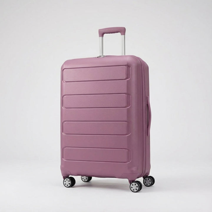 SpinCore koffer set van hardshell spinners, diverse maten voor al je reisbehoeften. Duurzame bagage.