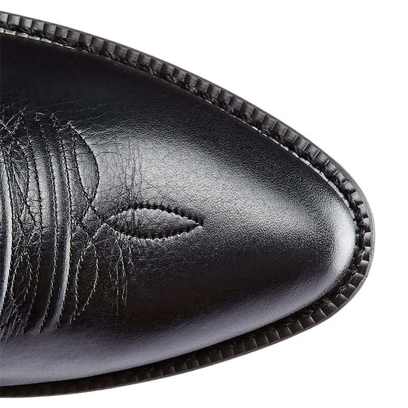 Leren Mid-Calf Cowboylaarzen voor Dames