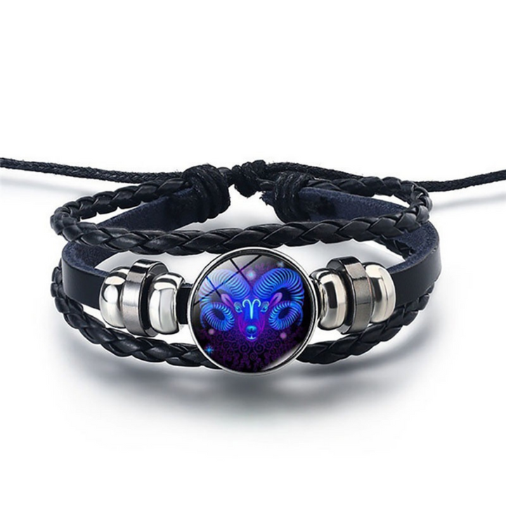 Edelsteen sterrenbeeld armband: Lapis Lazuli en Sodaliet bevorderen evenwicht en vrede.
