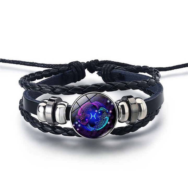 Cadeau-idee: Sterrenbeeld armband met edelstenen Lapis Lazuli & Sodaliet voor positiviteit.