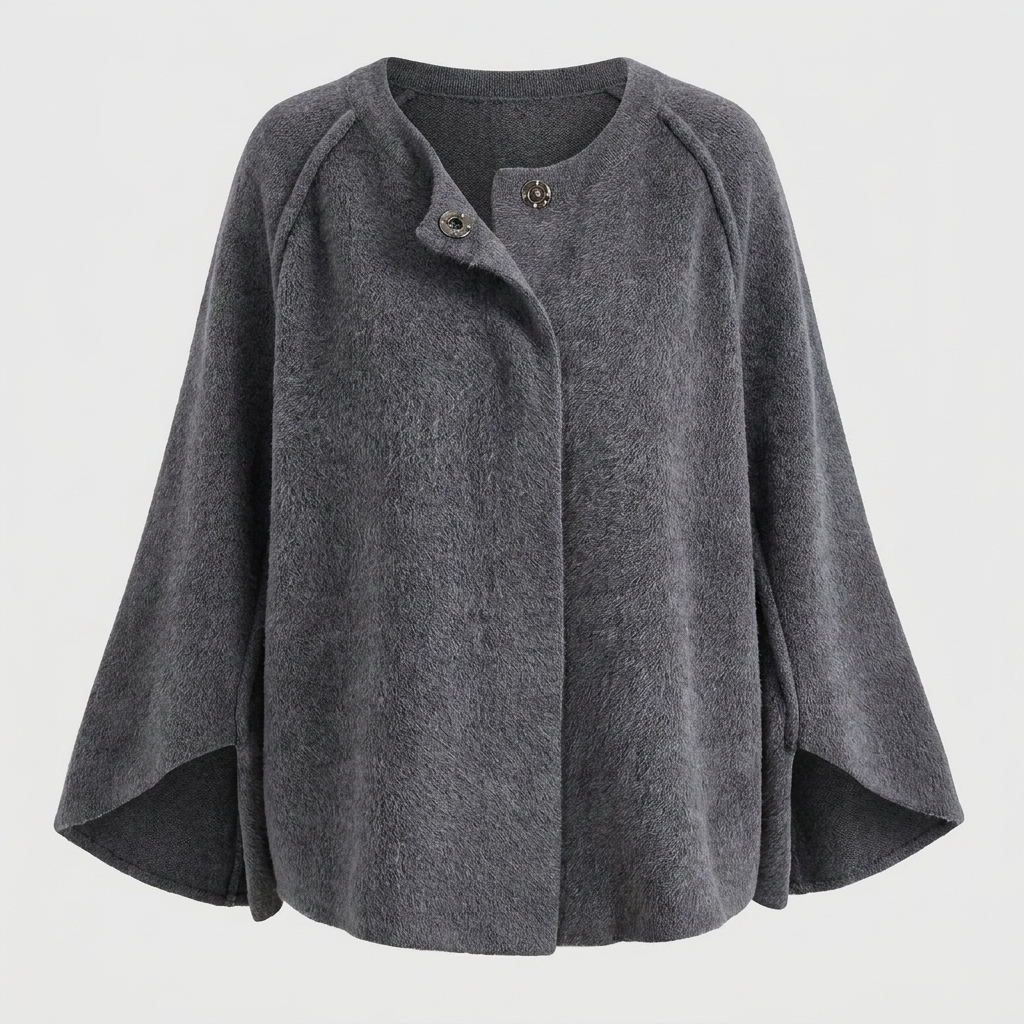 Chic midden-seizoen damesjack met knoopsluiting en korte pasvorm, ideaal voor casual of formele lente-looks.