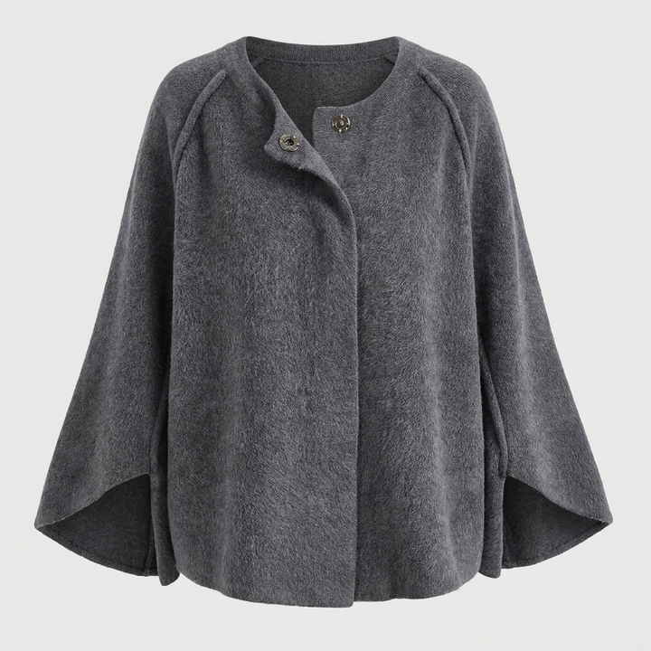 Chic midden-seizoen damesjack met knoopsluiting en korte pasvorm, ideaal voor casual of formele lente-looks.