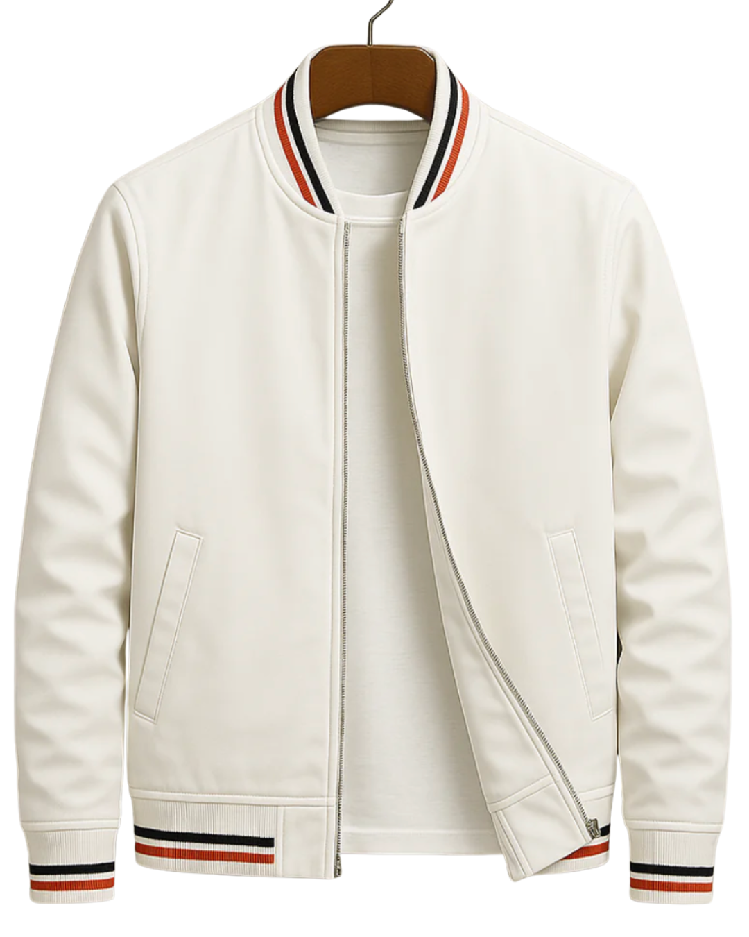 Stijlvol heren bomberjack met rits, ideaal voor een casual of urban look. Modieus en comfortabel.