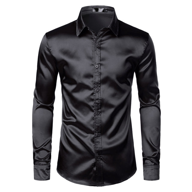 Comfortabel slim fit heren overhemd Lucas; ideaal voor casual en zakelijke momenten.