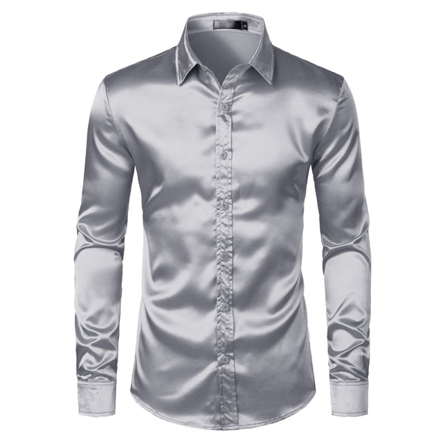 Chic heren overhemd Lucas, elegant en slim fit voor feesten of een avondje uit.